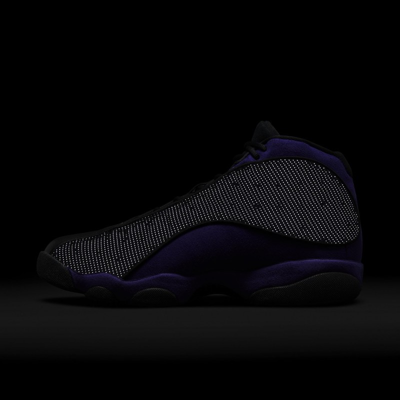 Jordan 13 black purple hotsell